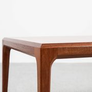 Midcentury Danish coffee table in teak by Johannes Andersen for Silkeborg 1960s