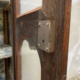 Large old wooden display case