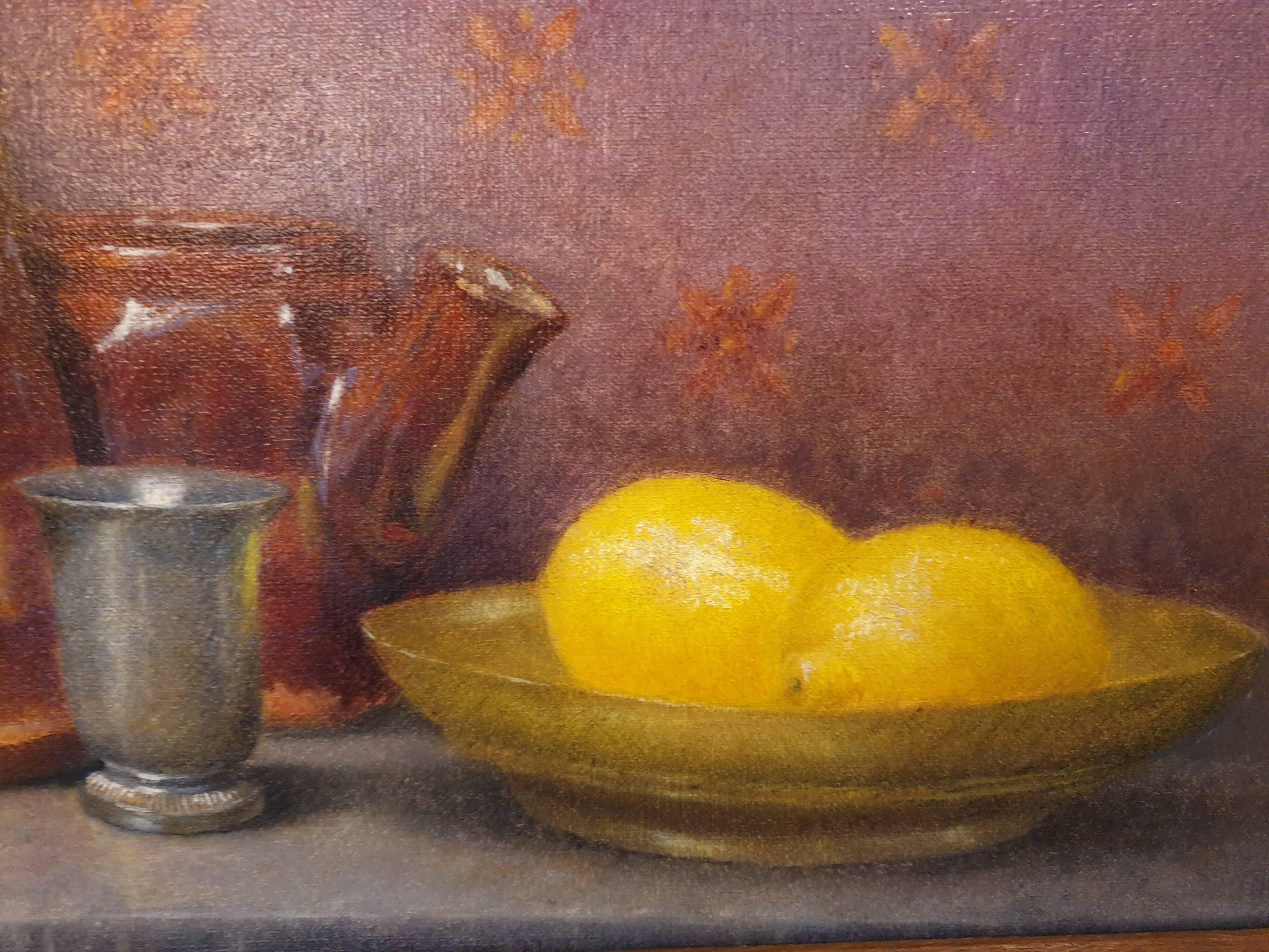 Still life oil on canvas