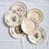 Vintage soup plates