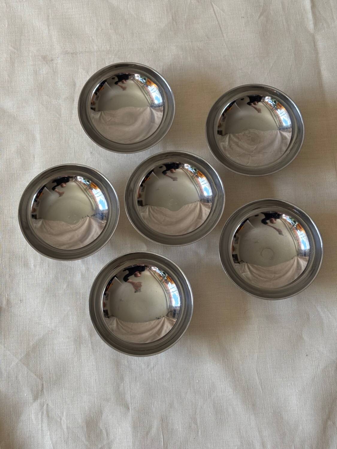Vintage stainless steel cups