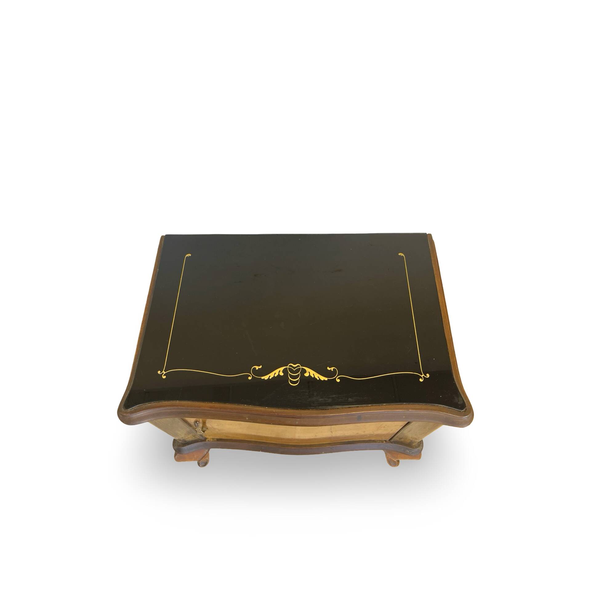 Tables de chevet/commodes Chippendale italiennes, années 1940/1950.