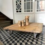 Industrial coffee table