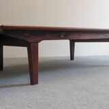Scandinavian rosewood coffee table, 50s-60s