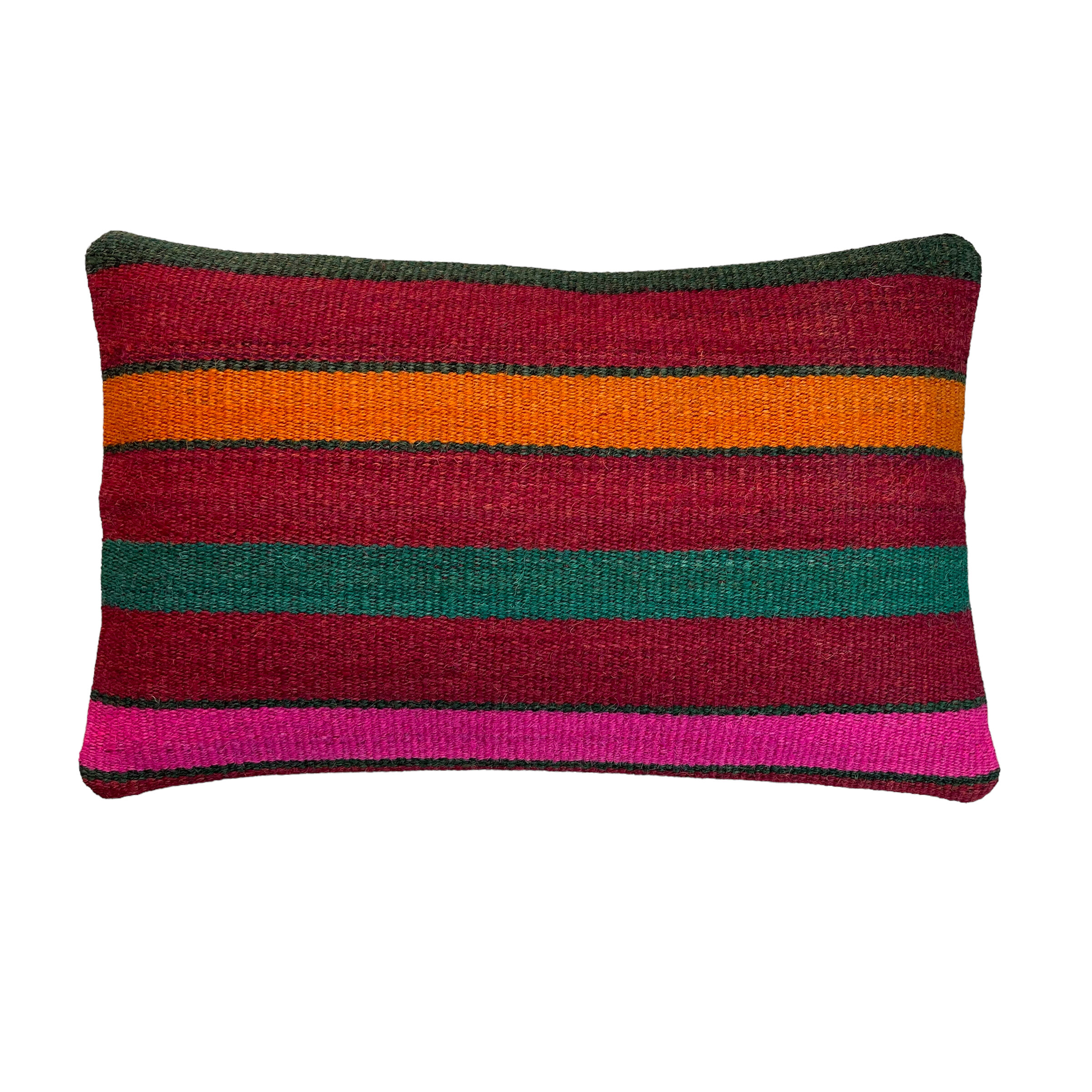 Vintage turkish handmade cushion cover , 30 x 50 cm