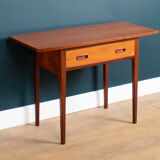 Retro Danish 1960s Sewing Table Console Table Lamp Table