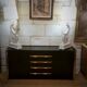 Lacquered and brass sideboard edited by Marie Sabot in the 70