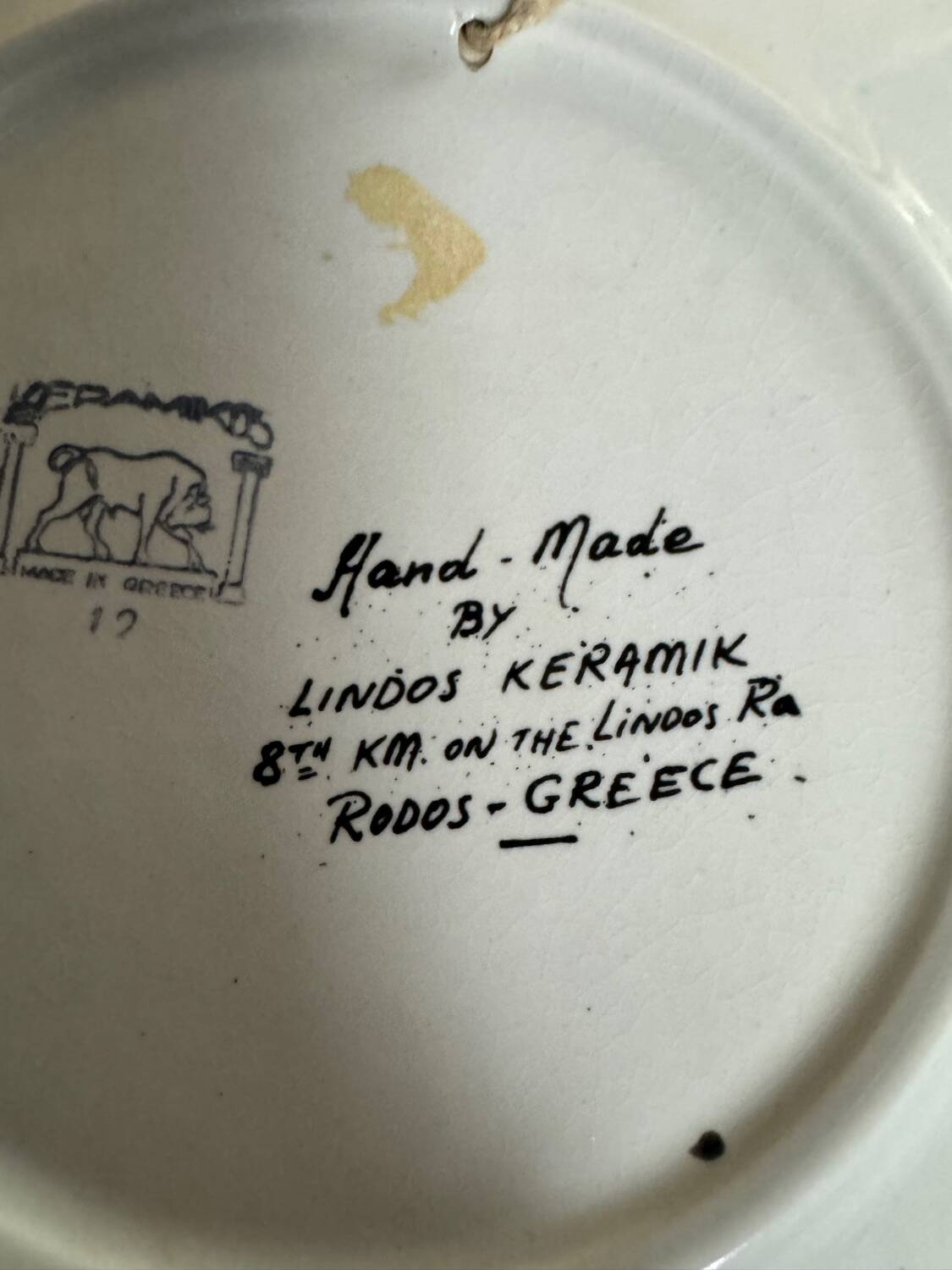 2 Rhodes decorative plates