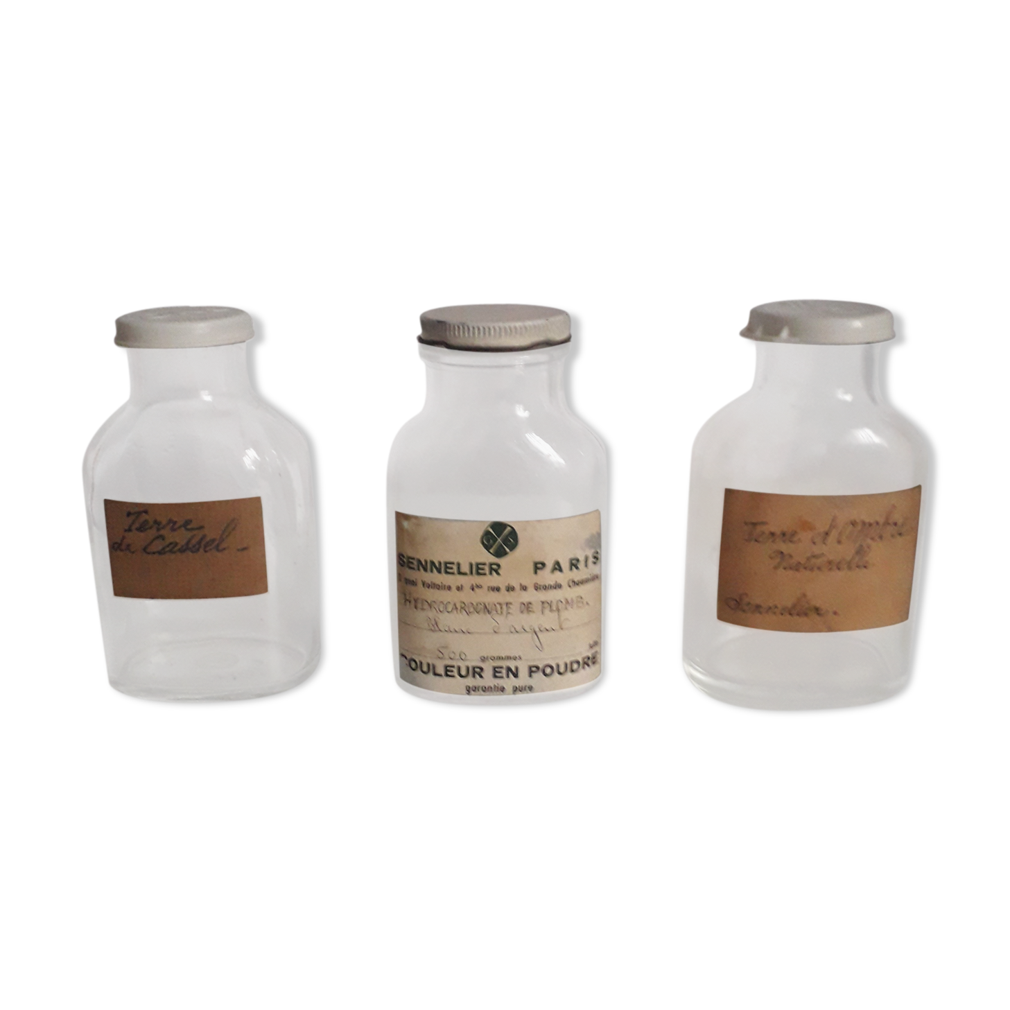Pigment vials 60 years