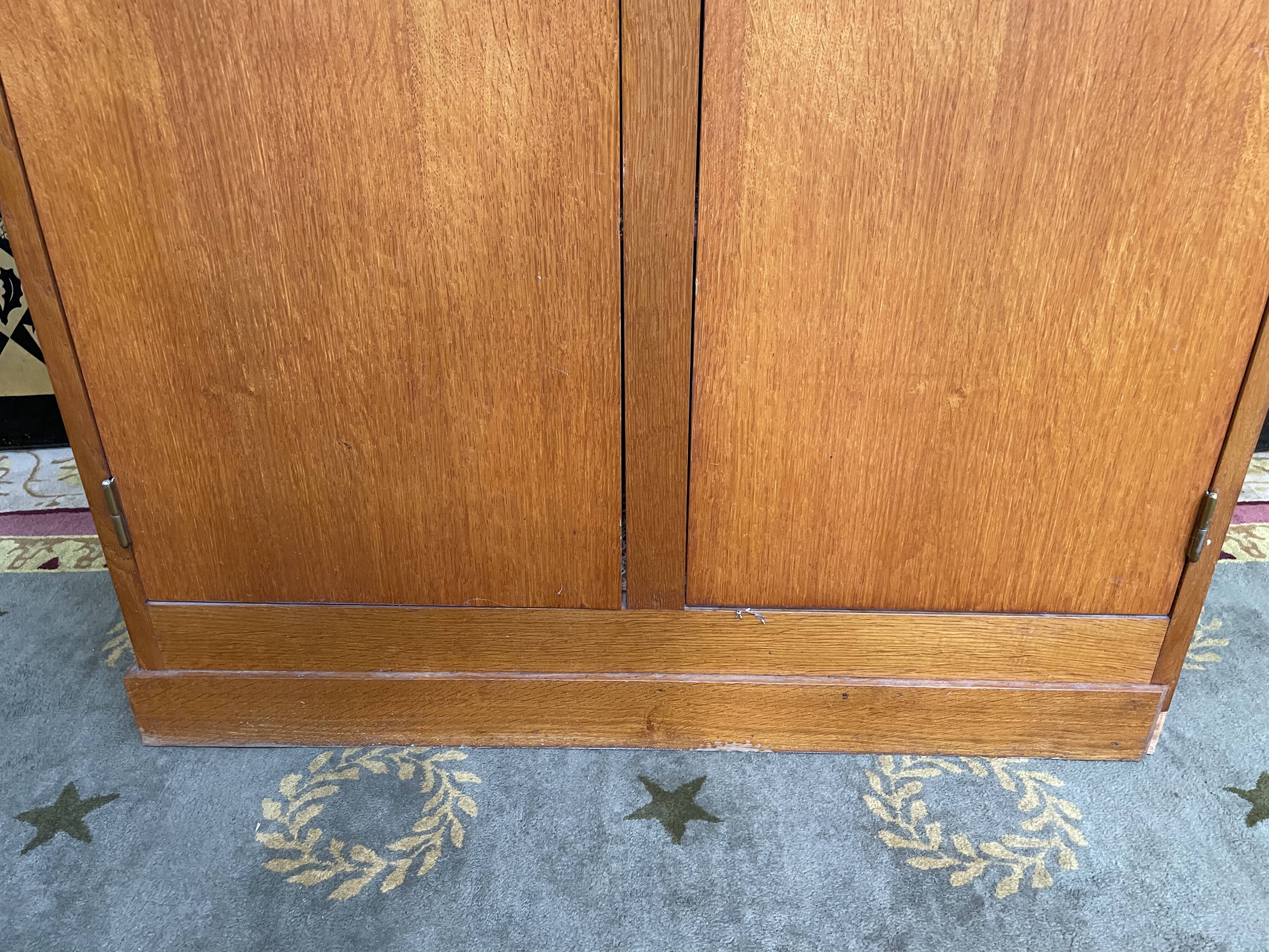 Administration cabinet in oak veneer 1950