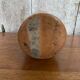 Antique Doulton Lambeth Brown Salt Stoneware Bottle Square Base 1860