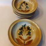 5 hollow plates Grès du Marais