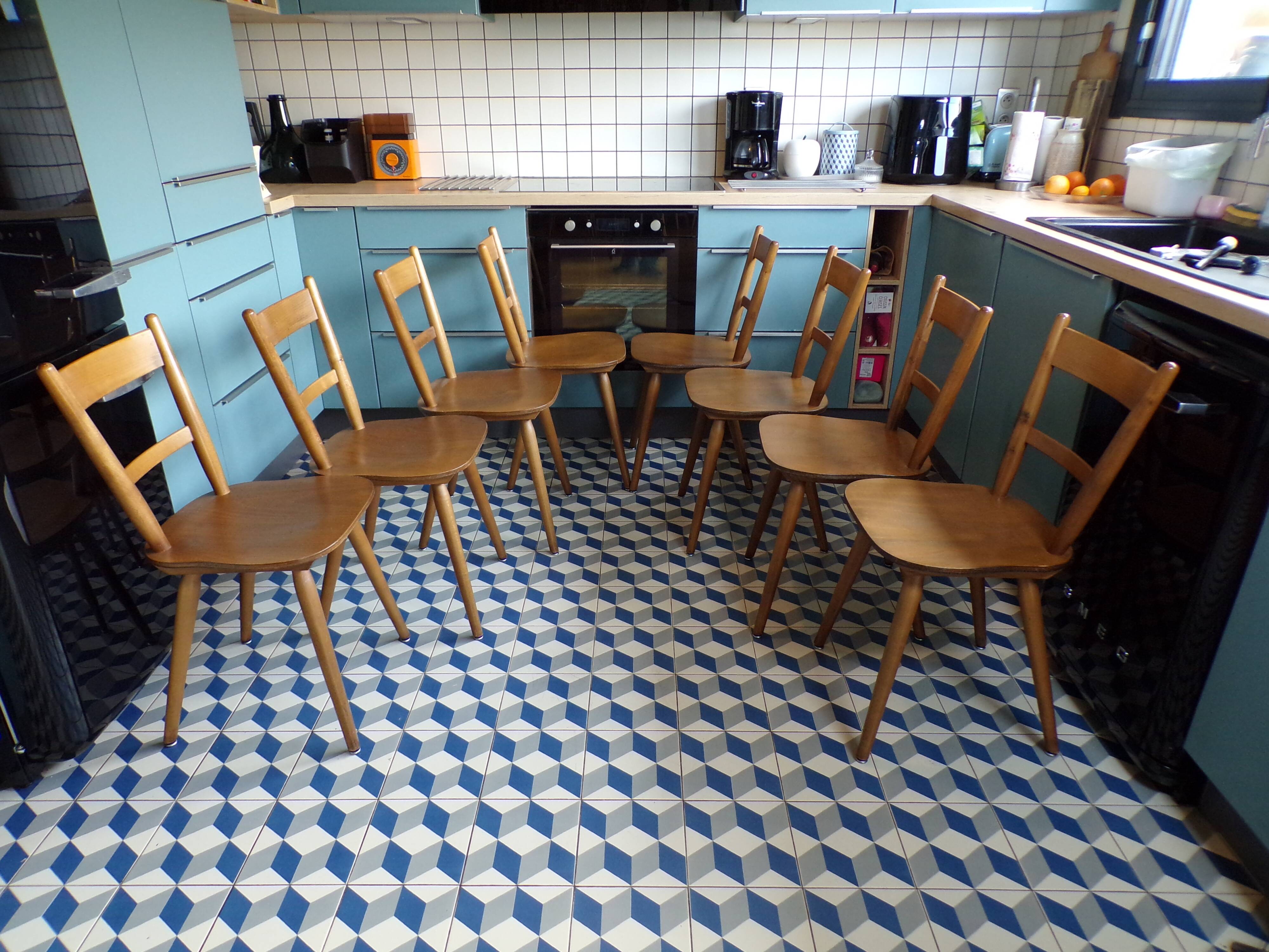 Set of 8 bistro chairs Tubingen Germany