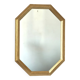 Golden octagonal mirror