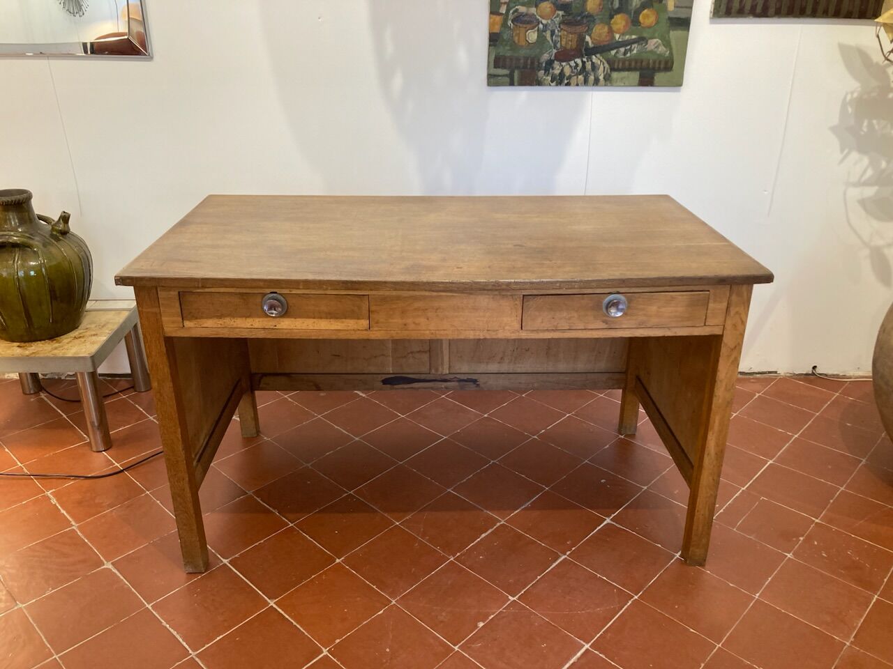 Wood desk 50s