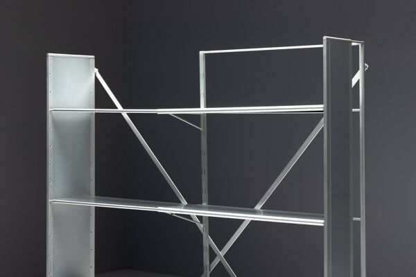 Étagère Fra Dolcino par Mireille Rivier et Paolo Pallucco, Italie, 1884