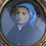 Miniature portrait of woman