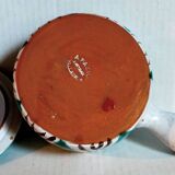 Ceramic fondue pot