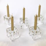 Set of 5 Candle Holders | "Ri-Jalka" Juhava Finland | 1960s