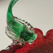 Large Ashtray/Tray Murano, Toso. Fish figurine.