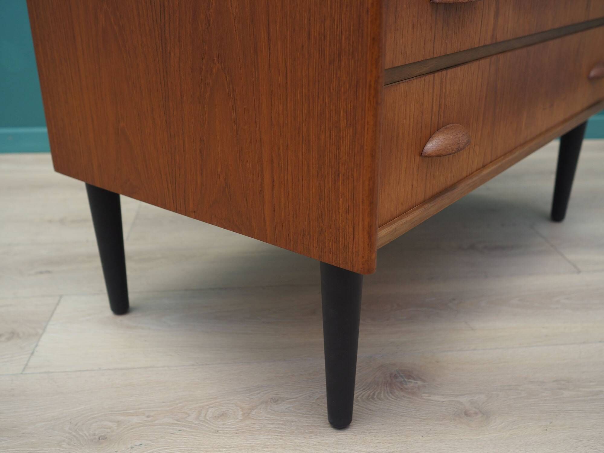 Teak dressing table, Scandinavian design, 1960s, manufactured by SW Finland