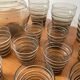 Service de verres, coupes, carafes des années 50 en verre fumé