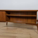 Teak Desk by Svend Åge Madsen for H.P. Hansen, 1960s
