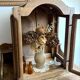 Wooden display cabinet