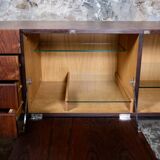 Rosewood sideboard 816 by Alain Richard for Meubles TV, France, 1960