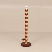 Lamp from Nybro Armaturfabrik Clear moulded glass and brass Signed Sweden 1960