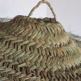 Doum pendant lamp in natural esparto