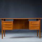 Danish Teak Desk by Peter Lovig Nielsen for Hedensted Mobelfabrik, 1961