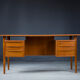 Danish Teak Desk by Peter Lovig Nielsen for Hedensted Mobelfabrik, 1961
