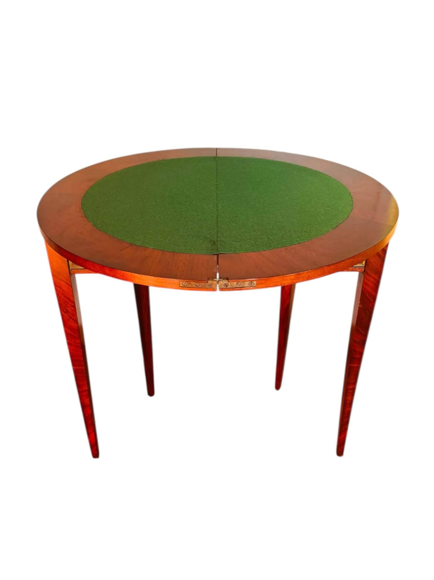 Table console demi-lune