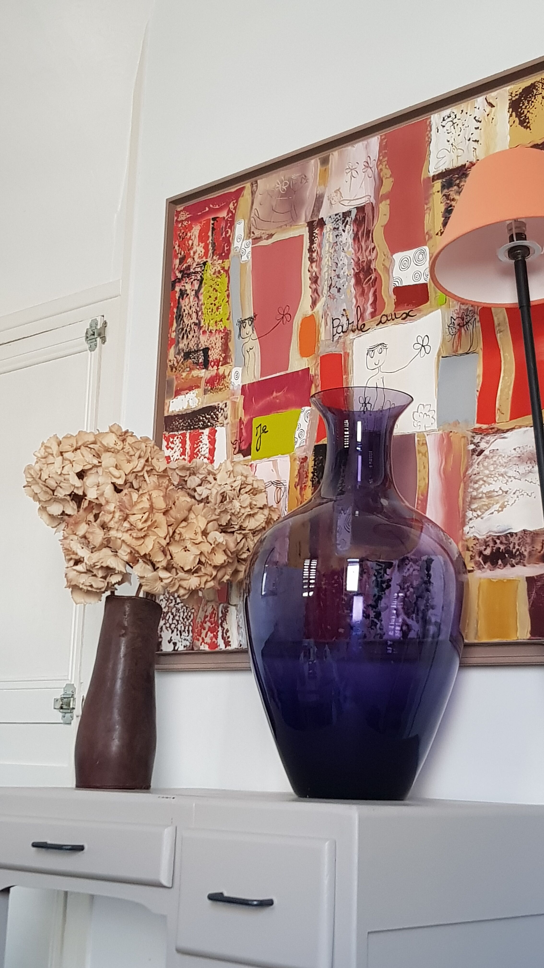Glass vase