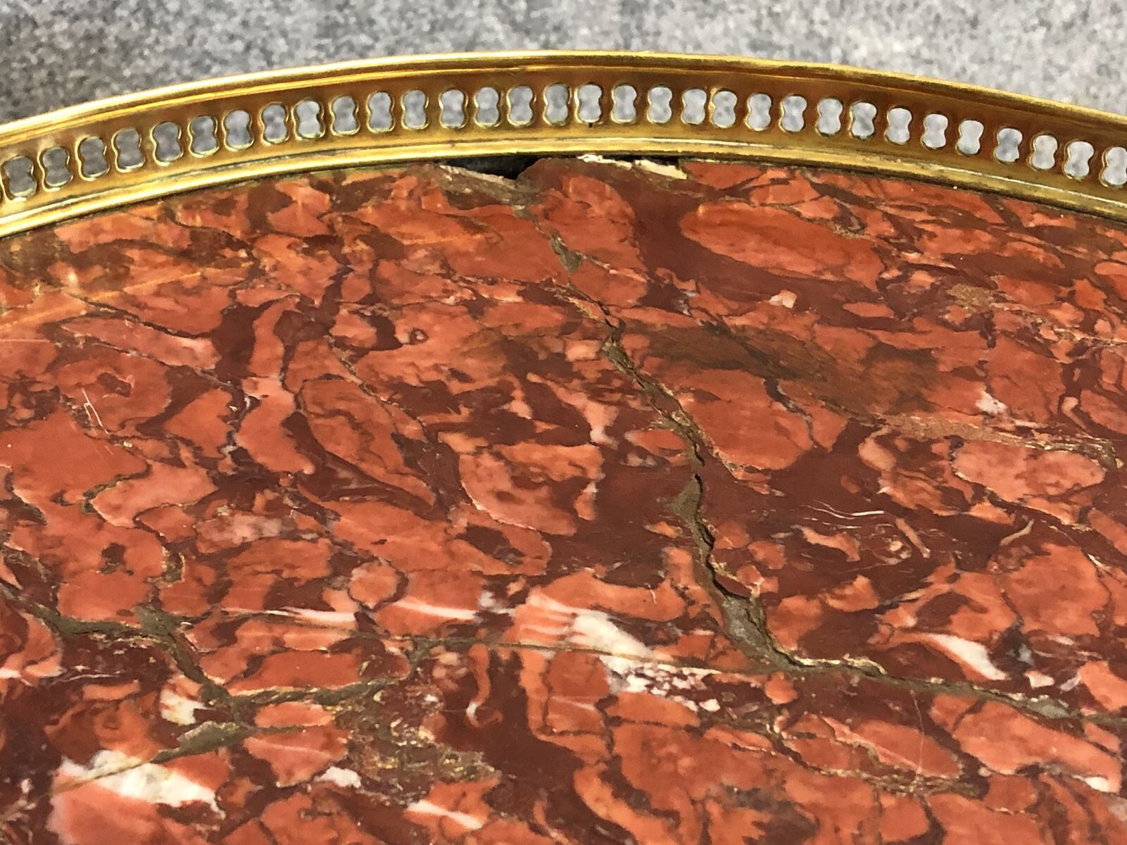 Small Louis XVI-style hot water table - early 20th