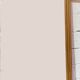 Bevelled oak Art Deco mirror 133x80