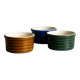 Trio de ramequins en céramique émaillée