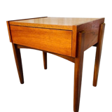 Vintage Scandinavian teak bedside table circa 1960's