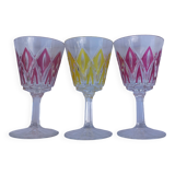 3 verres Arlequin VMC Reims