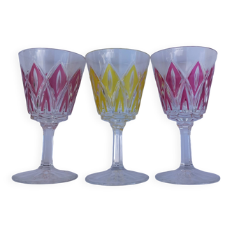 3 verres Arlequin VMC Reims