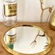 Round mirror tray 29cm