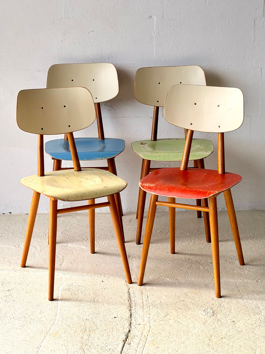 Dining Chairs by TON, 1960’