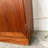 Scandinavian glass sideboard in teak