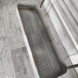 Large vintage metal 3 tier shelf