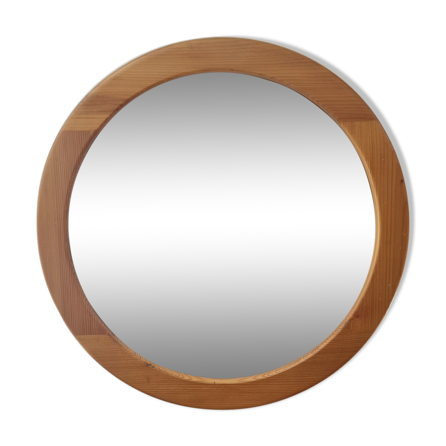 Grand miroir en orme