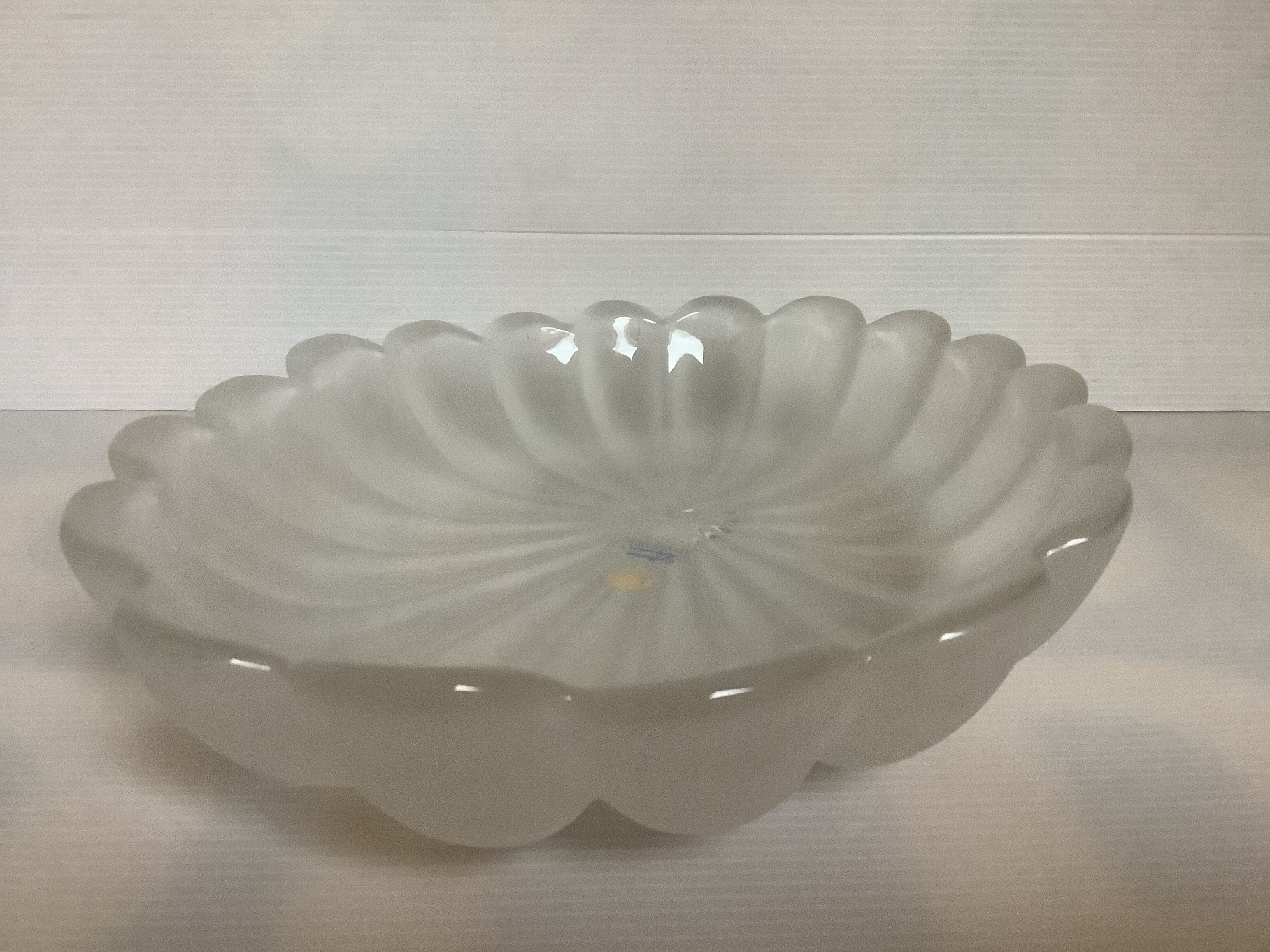 Frosted glass pocket tray Walther glas siebenstern Germany