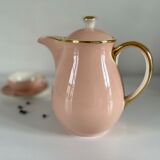 Lot 11 coffee cups + coffee maker + milk jar 60s Villeroy and Boch "Santos"