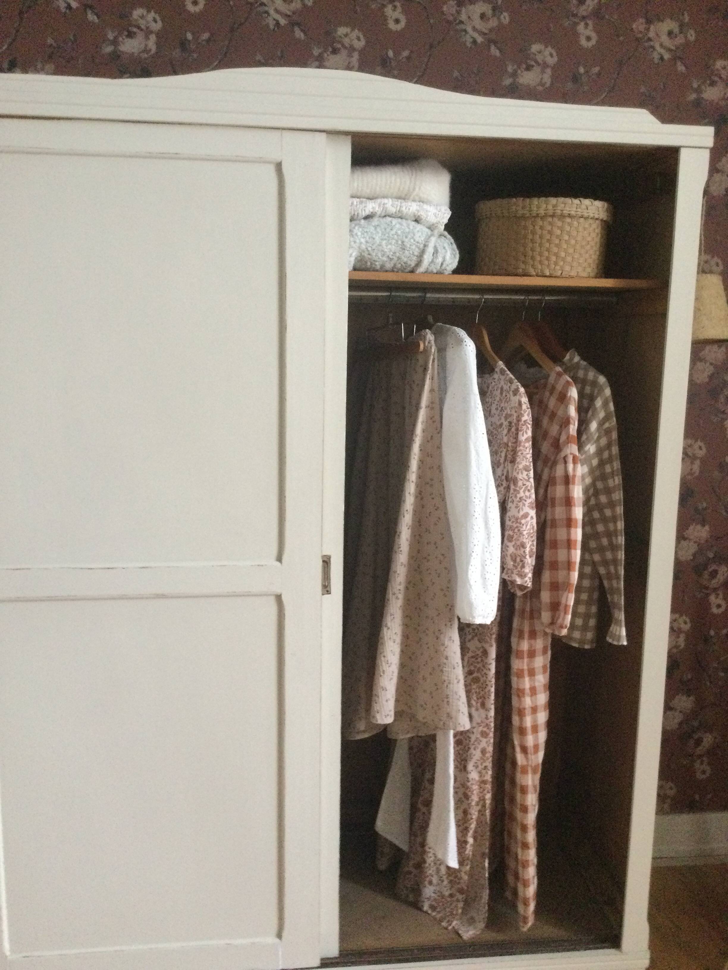 Patinated Parisian wardrobe