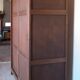 Armoire bois portes coulissantes, armoire bois, meuble de rangement vintage